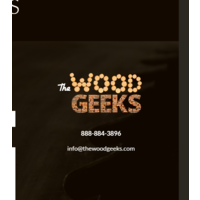 The Wood Geeks logo, The Wood Geeks contact details