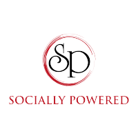 Socially Powered logo, Socially Powered contact details