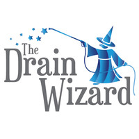 The Drain Wizard logo, The Drain Wizard contact details