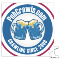 PubCrawls.com logo, PubCrawls.com contact details