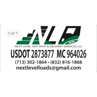 Next Level Hot Shot & Delivery Services LLC logo, Next Level Hot Shot & Delivery Services LLC contact details