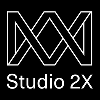 Studio 2X logo, Studio 2X contact details