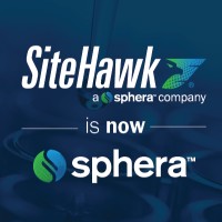 SiteHawk, a Sphera company logo, SiteHawk, a Sphera company contact details