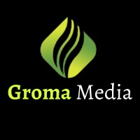 Groma Media logo, Groma Media contact details