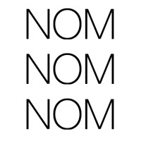 NOMNOMNOM logo, NOMNOMNOM contact details