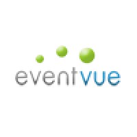 EventVue logo, EventVue contact details