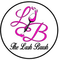 The Lush Brush Studios logo, The Lush Brush Studios contact details