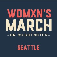 Womxn's March on Seattle logo, Womxn's March on Seattle contact details