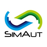 SimAut logo, SimAut contact details