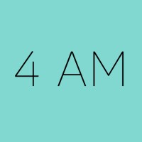 4AM logo, 4AM contact details