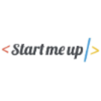 StartMeUp/> logo, StartMeUp/> contact details