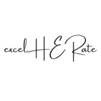 excelHERate logo, excelHERate contact details