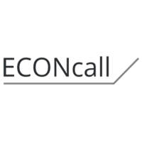 ECONcall.com logo, ECONcall.com contact details