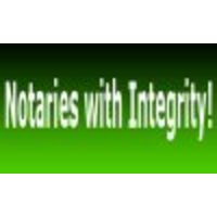 Notaries with Integrity logo, Notaries with Integrity contact details