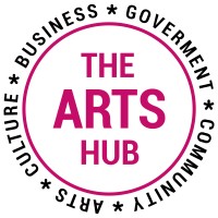 The Arts Hub logo, The Arts Hub contact details