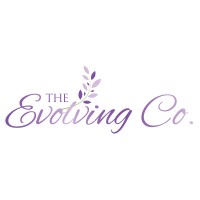 The Evolving Co. logo, The Evolving Co. contact details