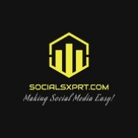 SocialsXprt logo, SocialsXprt contact details