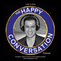 The Happy Conversation logo, The Happy Conversation contact details