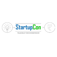 StartupCon logo, StartupCon contact details