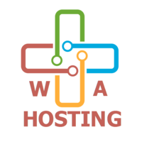 WAhosting.com logo, WAhosting.com contact details