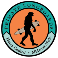 Primate Longboards logo, Primate Longboards contact details