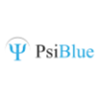 PsiBlue logo, PsiBlue contact details