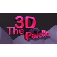 The 3D Palette logo, The 3D Palette contact details