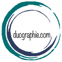 Duographie logo, Duographie contact details