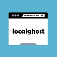 Localghost logo, Localghost contact details