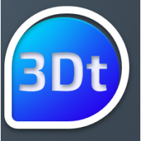 3DT logo, 3DT contact details