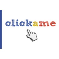 Clickame logo, Clickame contact details