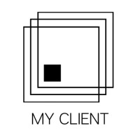 My Client logo, My Client contact details