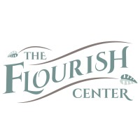 The FLOURISH Center logo, The FLOURISH Center contact details