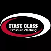 First Class Pressure Washing logo, First Class Pressure Washing contact details