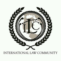 International Law Community logo, International Law Community contact details