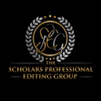 The Scholars Professional Editing Group logo, The Scholars Professional Editing Group contact details