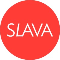 SLAVA logo, SLAVA contact details