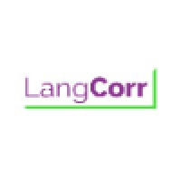 LangCorr logo, LangCorr contact details