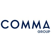 Comma Group logo, Comma Group contact details