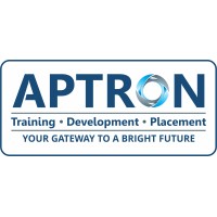 APTRON logo, APTRON contact details