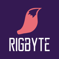 RigByte logo, RigByte contact details