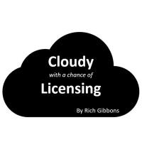 Cloudy with a chance of Licensing logo, Cloudy with a chance of Licensing contact details