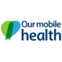 Our Mobile Health logo, Our Mobile Health contact details