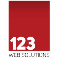 123web solutions logo, 123web solutions contact details