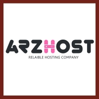 ARZHost logo, ARZHost contact details