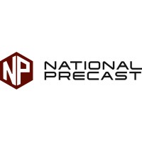 National Precast logo, National Precast contact details