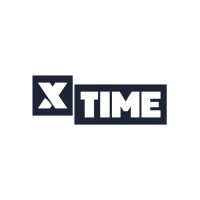 X Time logo, X Time contact details