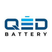 QED Battery Corp logo, QED Battery Corp contact details