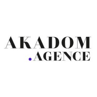 AKADOM logo, AKADOM contact details