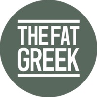 The Fat Greek logo, The Fat Greek contact details